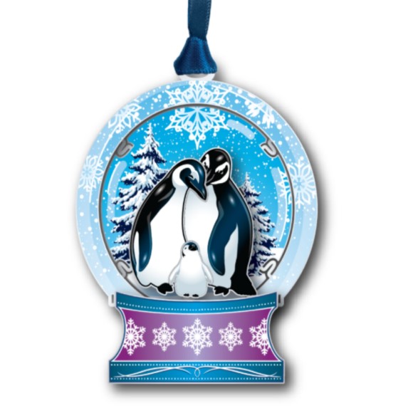 Baldwin 68366 Penguin Snowglobe