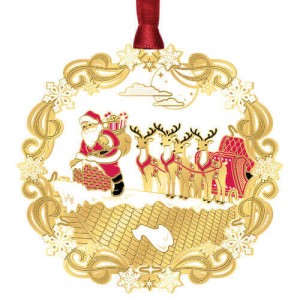 Baldwin 55936 Roof Top Santa (retired)