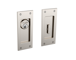 Baldwin PD006.ENTR Santa Monica Small Pocket Door Entrance Set