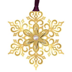 Baldwin 59462 Brilliant Gold Snowflake (retired) 
