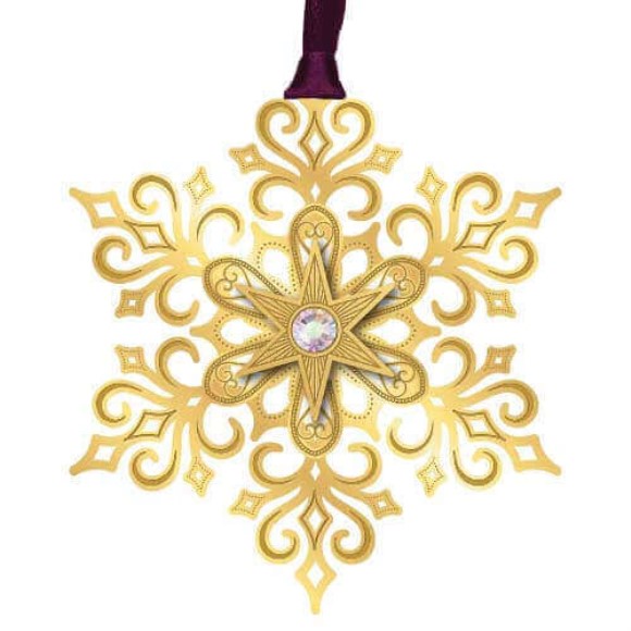 Baldwin 59462 Brilliant Gold Snowflake (retired) 