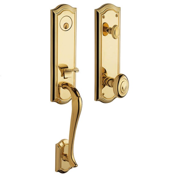 85337 Bethpage Single Cylinder Emergency Egress Entrance Set with Interior Knob
