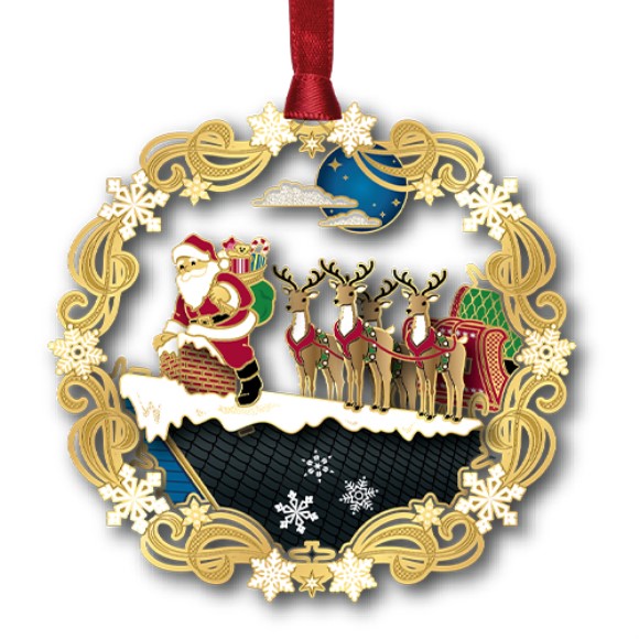 Baldwin 63678 Roof Top Santa