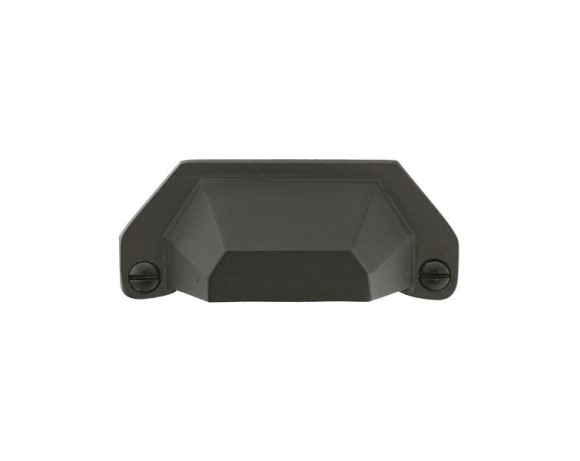Emtek 86050 4" Sandcast Bronze Bin Pull