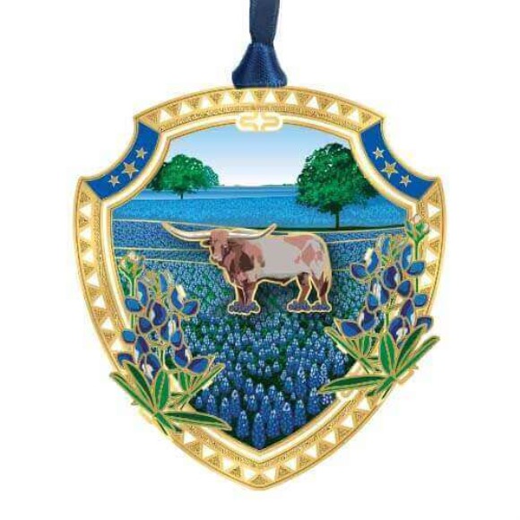 Baldwin 61311 Longhorn in Bluebonnets (retired)
