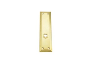 Baldwin 6794 Interior Escutcheon Plate - Cut for Knob