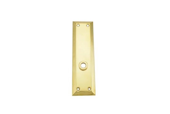 Baldwin 6794 Interior Escutcheon Plate - Cut for Knob