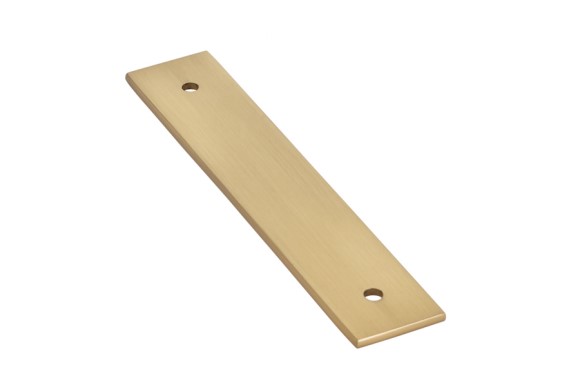 Emtek 86435 Art Deco Rectangular Backplate for Pull