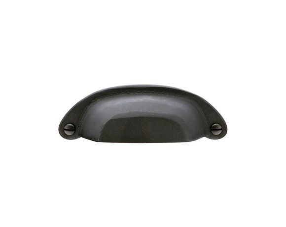Emtek 86327 4" Sandcast Bronze Ranch Bin Pull