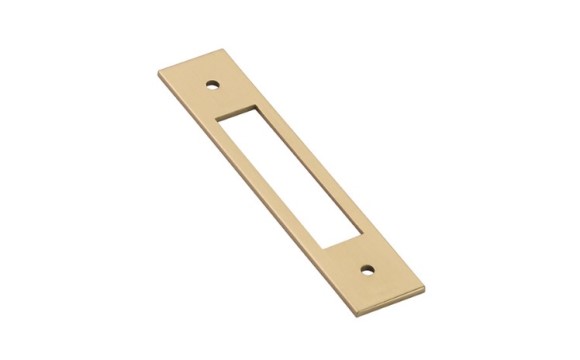 Emtek 86922 4" Modern Backplate for Pull