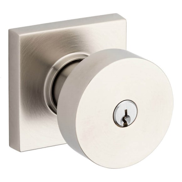 5250 KEYED ENTRY CONTEMPORARY KNOB WITH SQUARE ROSE