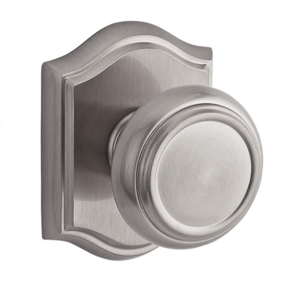 Traditional Knob Half Dummy Set with Traditional Arch Rose