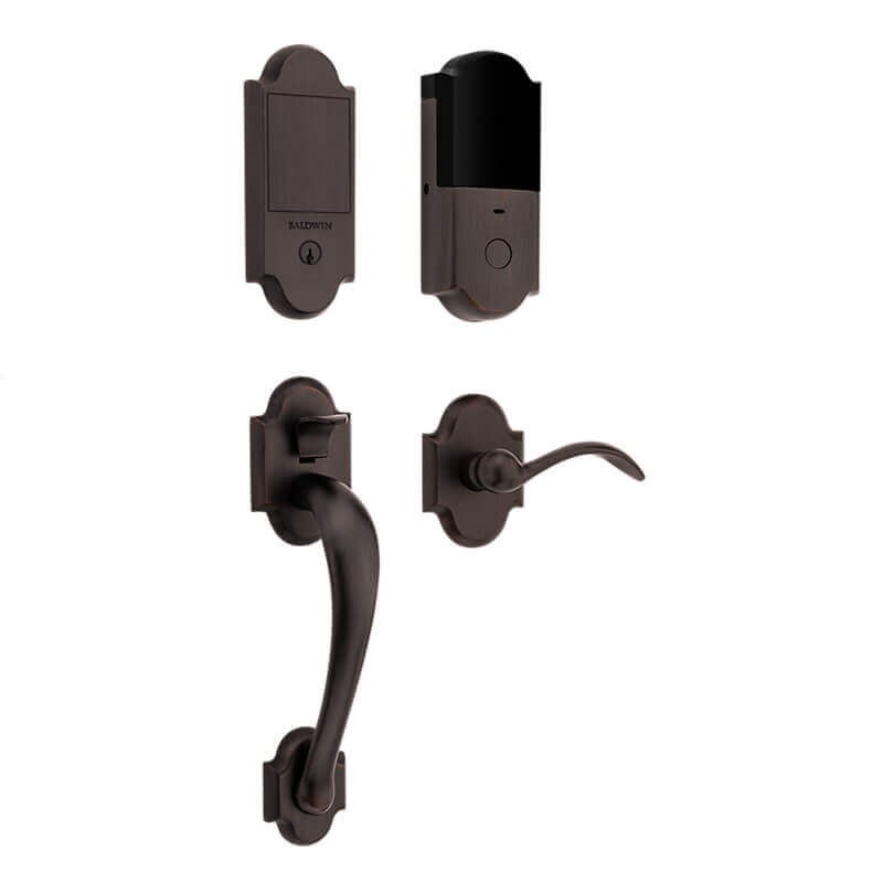 Boulder Venetian Bronze Dummy Door Handleset
