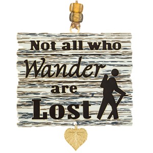 Baldwin 59547 Sincere Sentiment * Not All Who Wander Are Lost