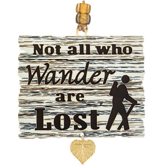 Baldwin 59547 Sincere Sentiment * Not All Who Wander Are Lost