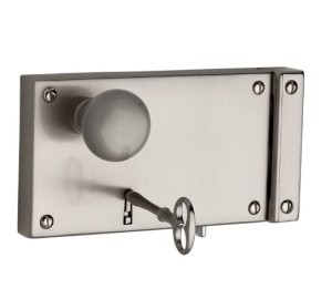 Baldwin 5634 Horizontal Rim Lock - Entrance