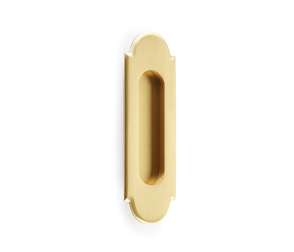 Emtek 2206 6" #8 Brass Flush Pull