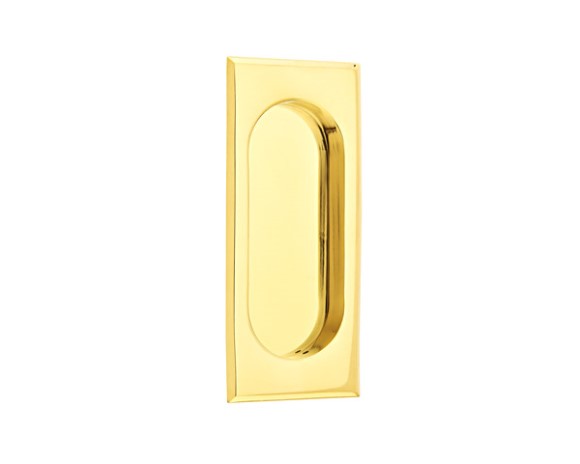 Emtek 2201 Rectangular Brass Flush Pull