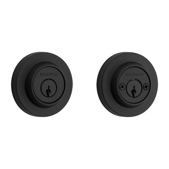 Contemporary Round Deadbolt Double Cylinder 