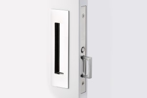 Emtek 2154 Narrow Modern Rectangular Passage Pocket Door Mortise Lock