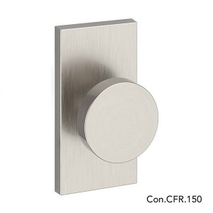 Half Dummy Contemporary Knob with 5" Rose