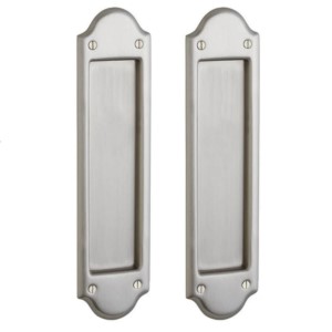 Baldwin PD016.FD Boulder Pocket Door Full Dummy Set