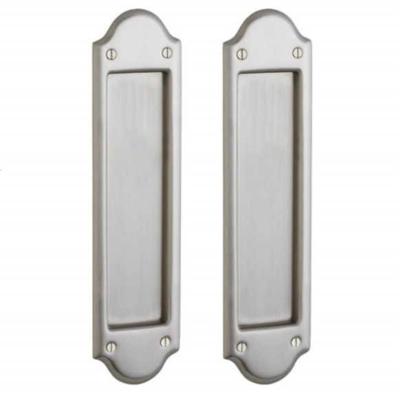 Baldwin PD016.FD Boulder Pocket Door Full Dummy Set