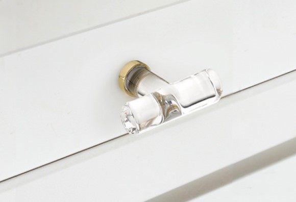 Emtek 86723 Crystal T-Knob
