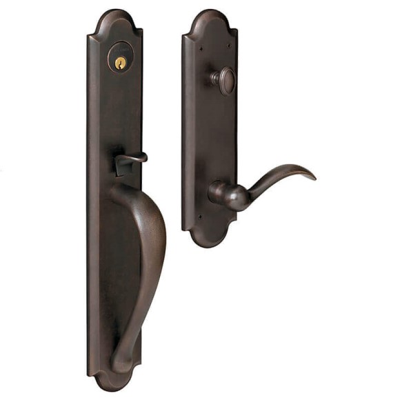 6402  BOULDER FULL ESCUTCHEON EMERGENCY EGRESS ENTRANCE SET WITH INTERIOR LEVER