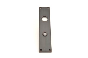 Baldwin 6513 Interior Escutcheon Plate - Cut for Cylinder