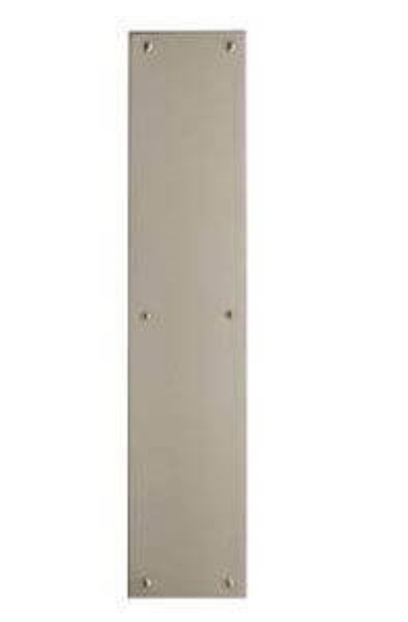 2124 Square Edge Push Plate (4" x 16")