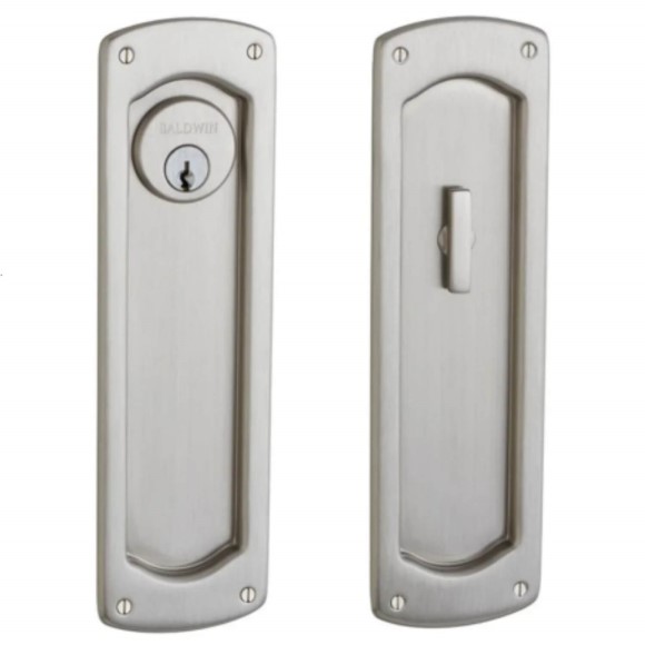 Baldwin PD007.ENTR Palo Alto Pocket Door Entrance Set