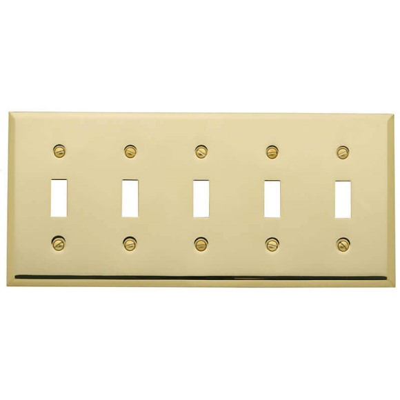 4775 FIVE GANG TOGGLE