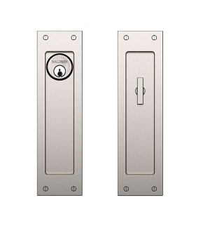 Baldwin PD005.ENTR Santa Monica Large Pocket Door Entrance Set