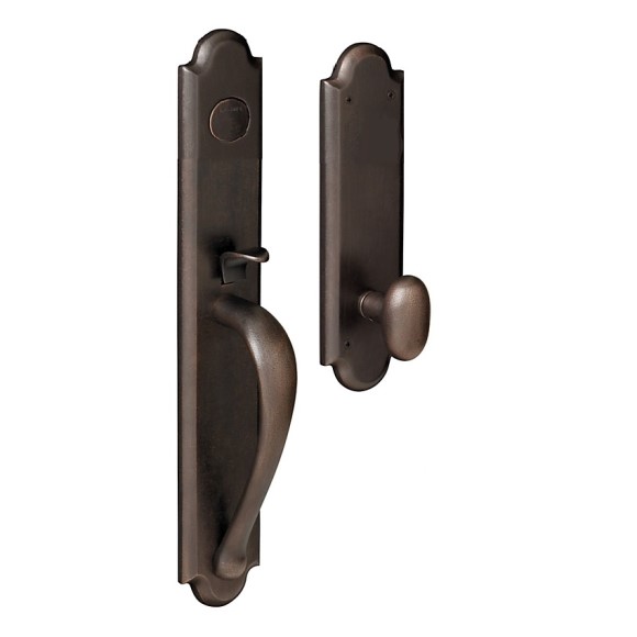 6402  BOULDER FULL ESCUTCHEON  FULL DUMMY HANDLESET (Inactive Set)