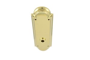 Baldwin 6791 Interior Escutcheon Plate - Cut for Knob