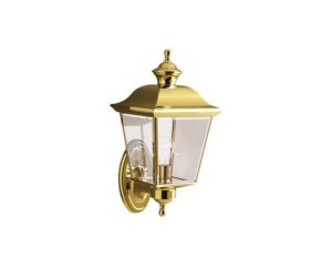 Bay Shore 9713PB - Outdoor Wall Lantern, 1Lt