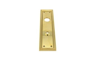 Baldwin 6793 Interior Escutcheon Plate - Cut for Cylinder