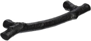 Emtek 86062 3 1/2" Sandcast Bronze Twig Pull