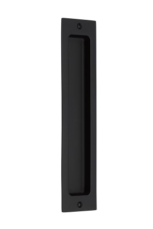 Emtek 220410 10" Rustic Modern Rectangular Sandcast Bronze Flush Pull