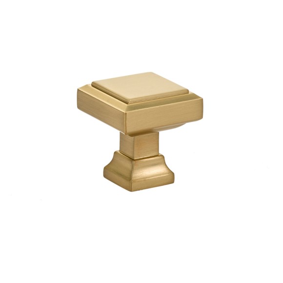 Emtek 86296 1 5/8" Geometric Square Knob