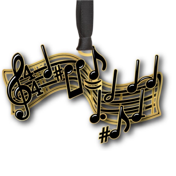 Baldwin 68436 Music Notes