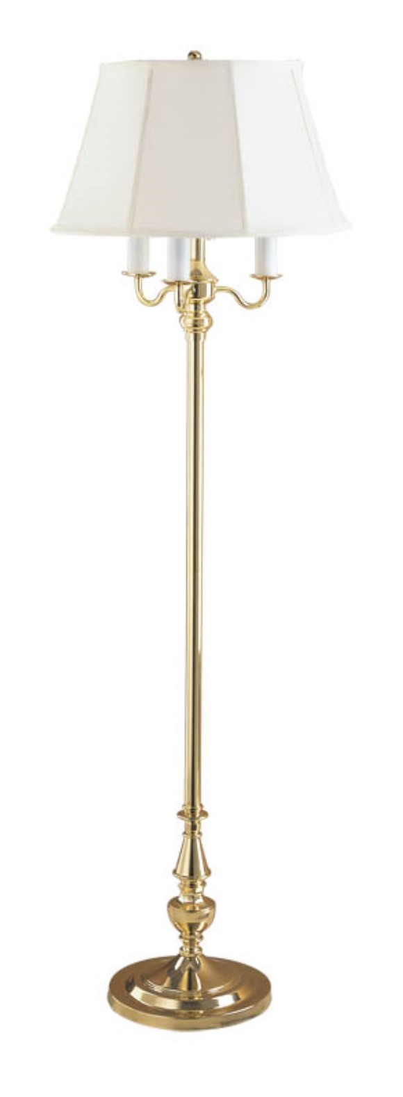 Floor Lamp Polished Brass - 58.5" H