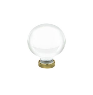 Emtek 86394 1" Bristol Clear Crystal Knob