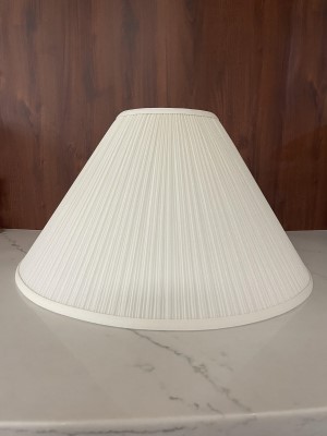 WL6x19x12 Cream Pleated Shade