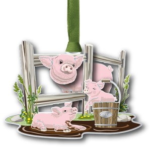 Baldwin 63648 Mama Pig & Piglets (retired)