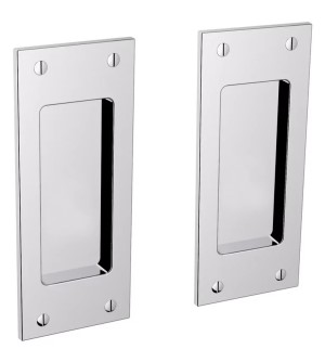 Baldwin PD006.PASS Santa Monica Small Pocket Door Passage Set