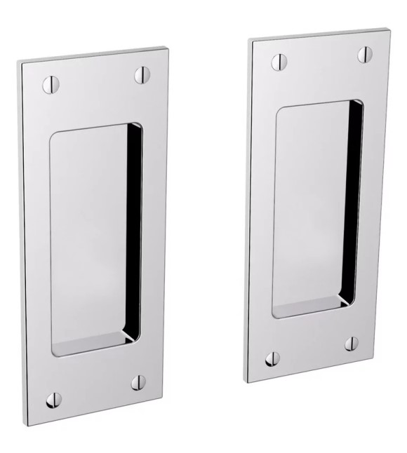 Baldwin PD006.PASS Santa Monica Small Pocket Door Passage Set