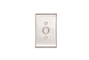 Emtek 2460 Brass Bell Button with Neos Rosette