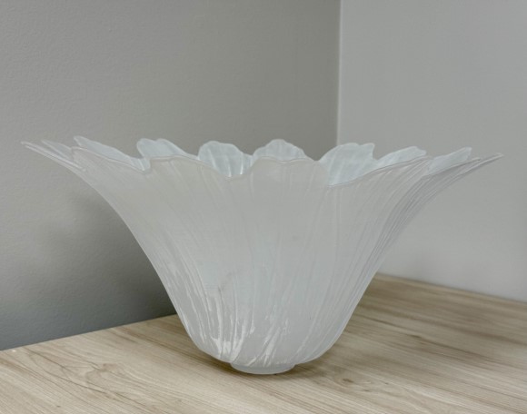 Semi-Clear Glass for Torchiere Floor Lamp